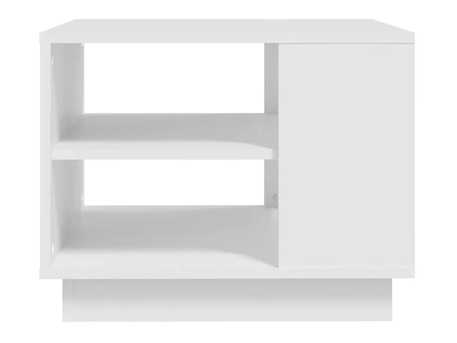 Mesa De Centro| Mesa de centro 55x55x43 cm aglomerado PT400517 Branco