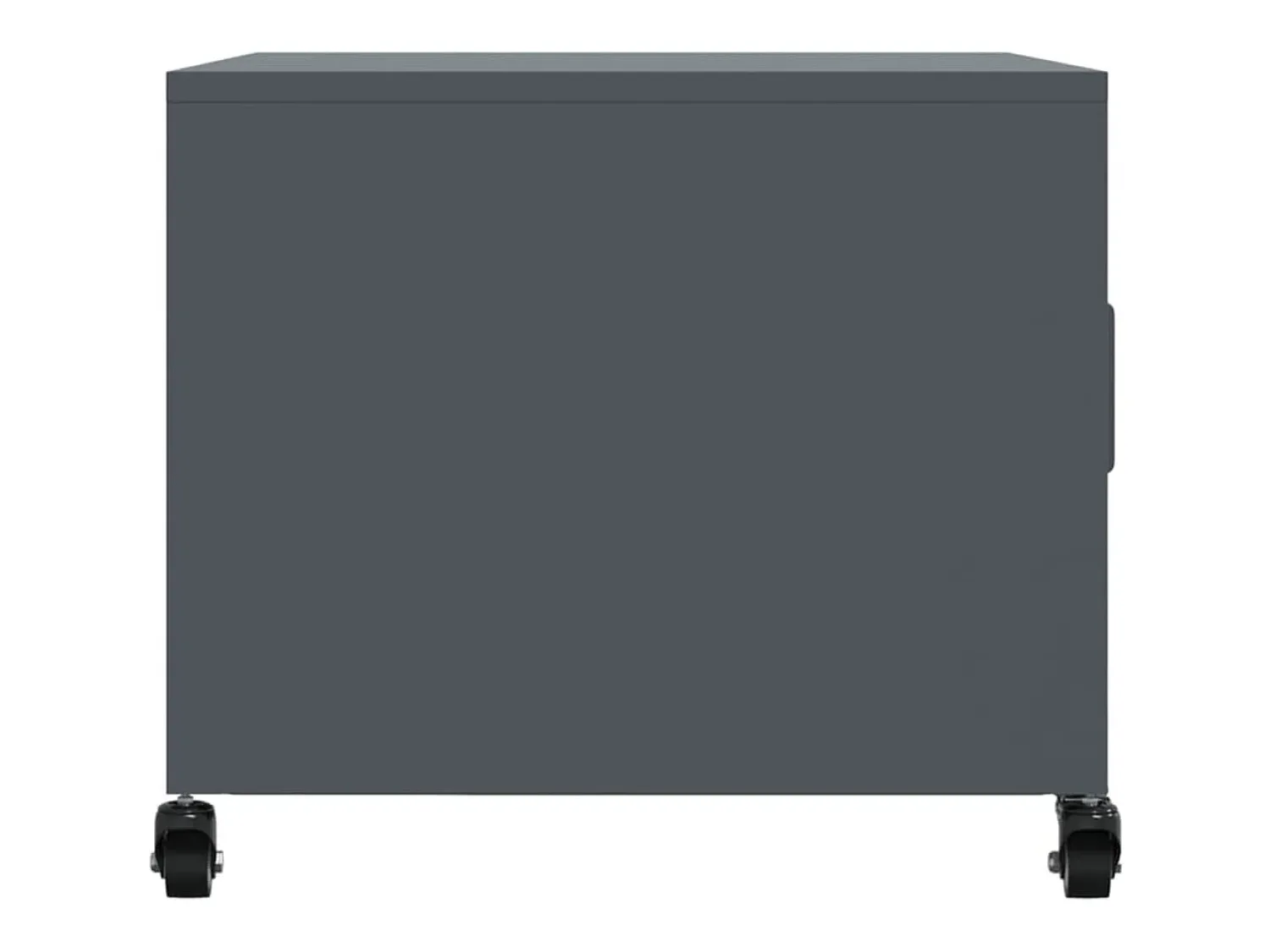 vidaxl Mesa de centro 68x50x43,5 cm aço antracite^ Mesa De Centro