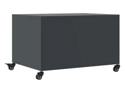vidaxl Mesa de centro 68x50x43,5 cm aço antracite^ Mesa De Centro