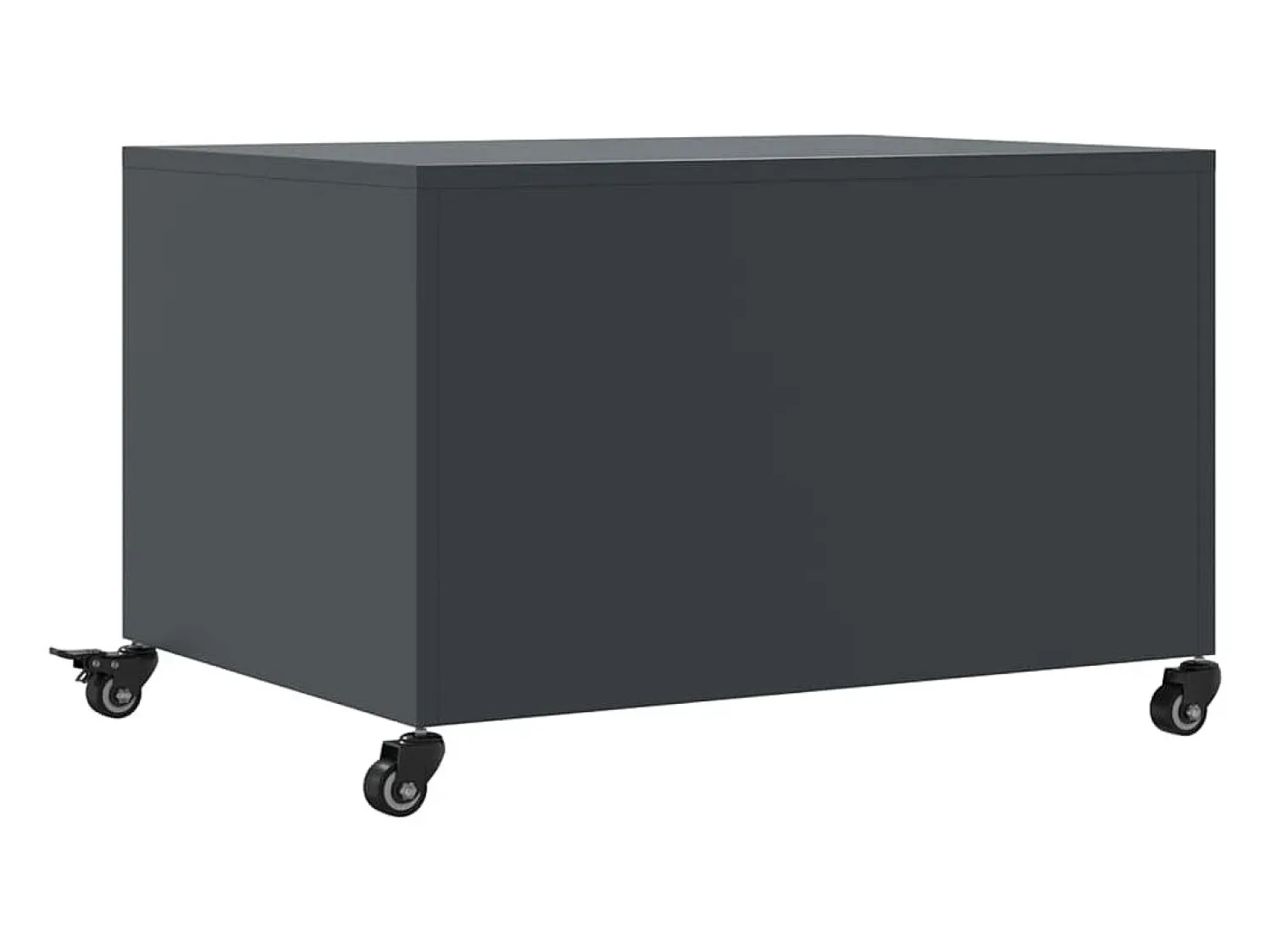 vidaxl Mesa de centro 68x50x43,5 cm aço antracite^ Mesa De Centro