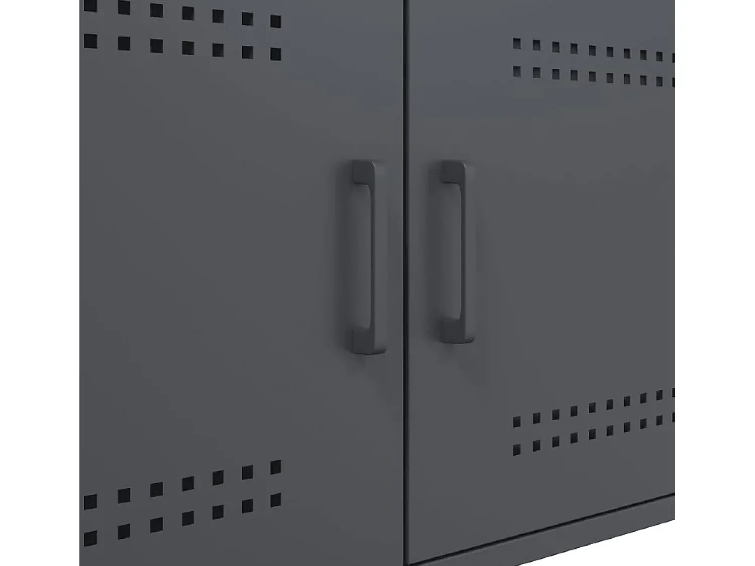 vidaxl Mesa de centro 68x50x50,5 cm aço antracite^ Mesa De Centro