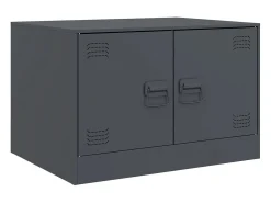 Mesa de centro 67x50x44 cm aço antracite PT998462^ Mesa De Centro
