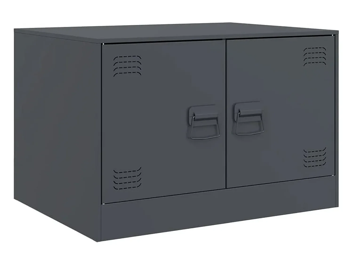 Mesa de centro 67x50x44 cm aço antracite PT998462^ Mesa De Centro
