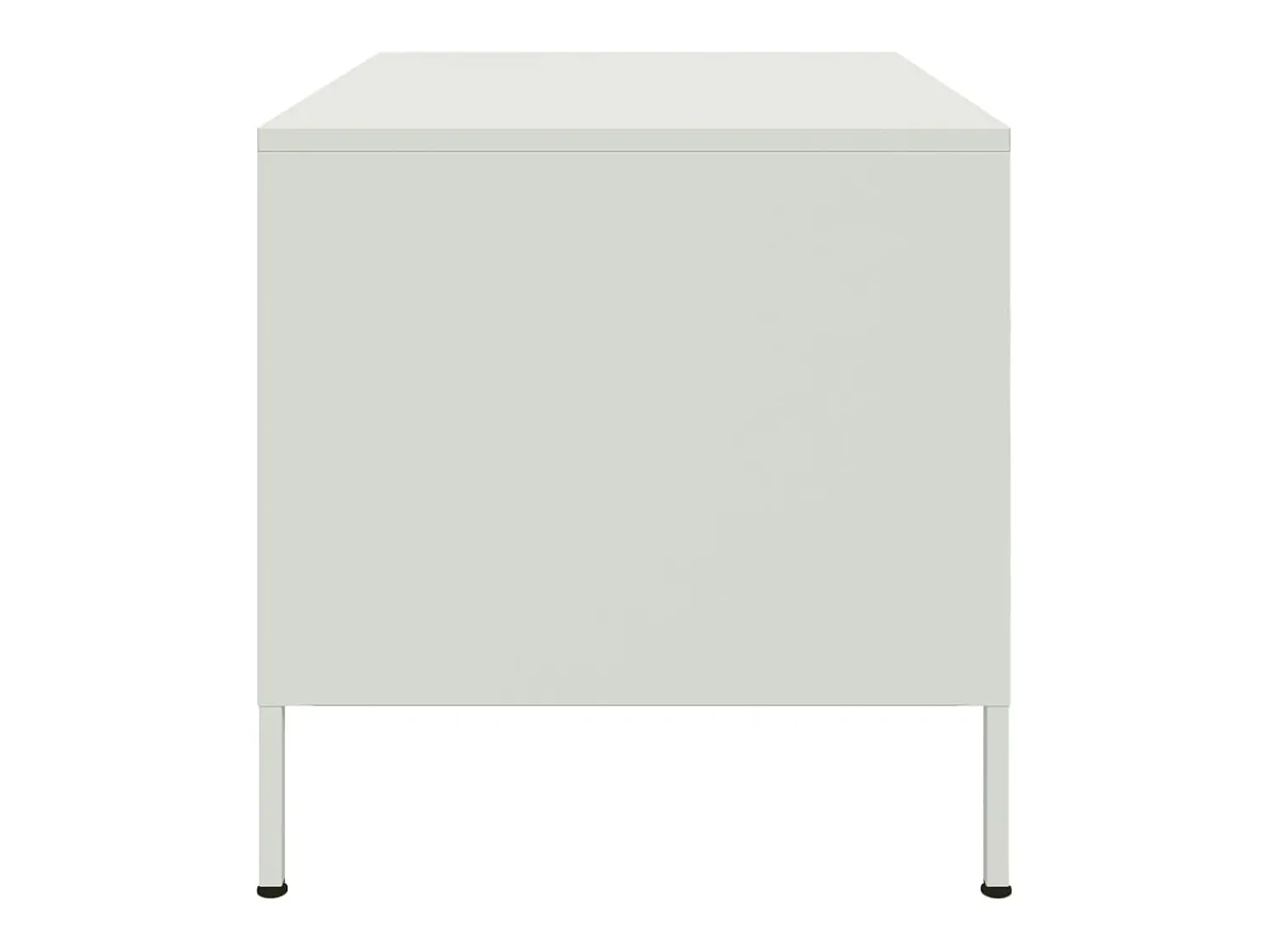 Mesa De Centro|vidaxl Mesa de centro 68x50x50,5 cm aço Branco
