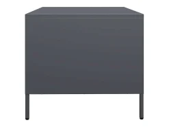 vidaxl Mesa de centro 101,5x50x43,5 cm aço laminado a frio antracite^ Mesa De Centro