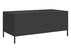 vidaxl Mesa de centro 101,5x50x43,5 cm aço laminado a frio^ Mesa De Centro