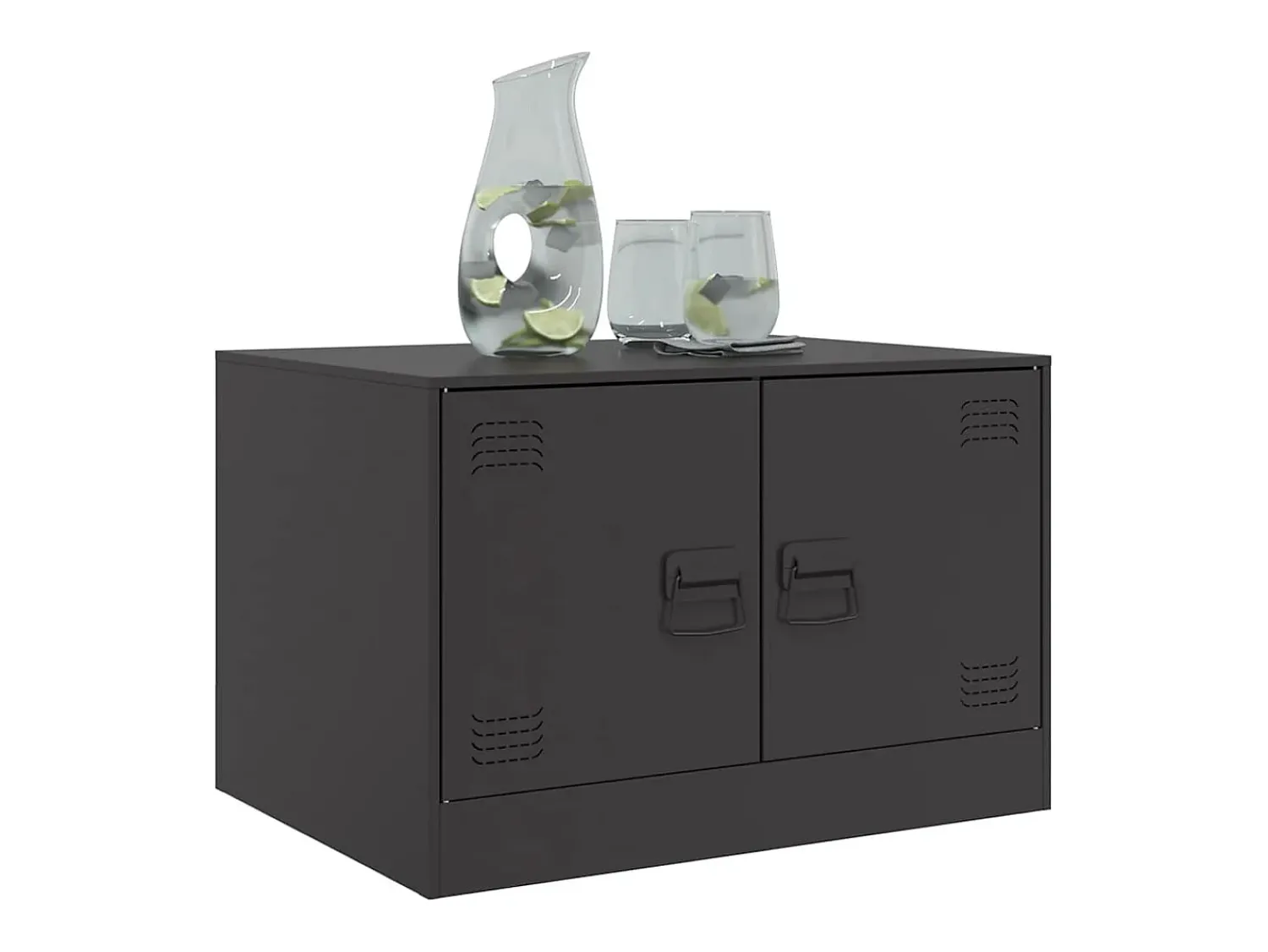 vidaxl Mesa de centro 67x50x44 cm aço^ Mesa De Centro
