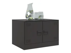 Mesa de centro 67x50x44 cm aço PT444886^ Mesa De Centro