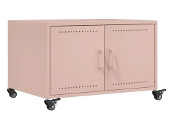 Mesa De Centro* Mesa de centro 68x50x43,5 cm aço PT252410 Rosa