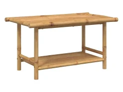 Mesa De Centro*vidaxl Mesa de centro 90x50x45 cm bambu Natural claro