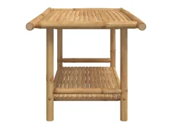 Mesa De Centro*vidaxl Mesa de centro 90x50x45 cm bambu Natural claro