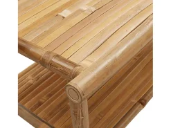 Mesa De Centro*vidaxl Mesa de centro 90x50x45 cm bambu Natural claro