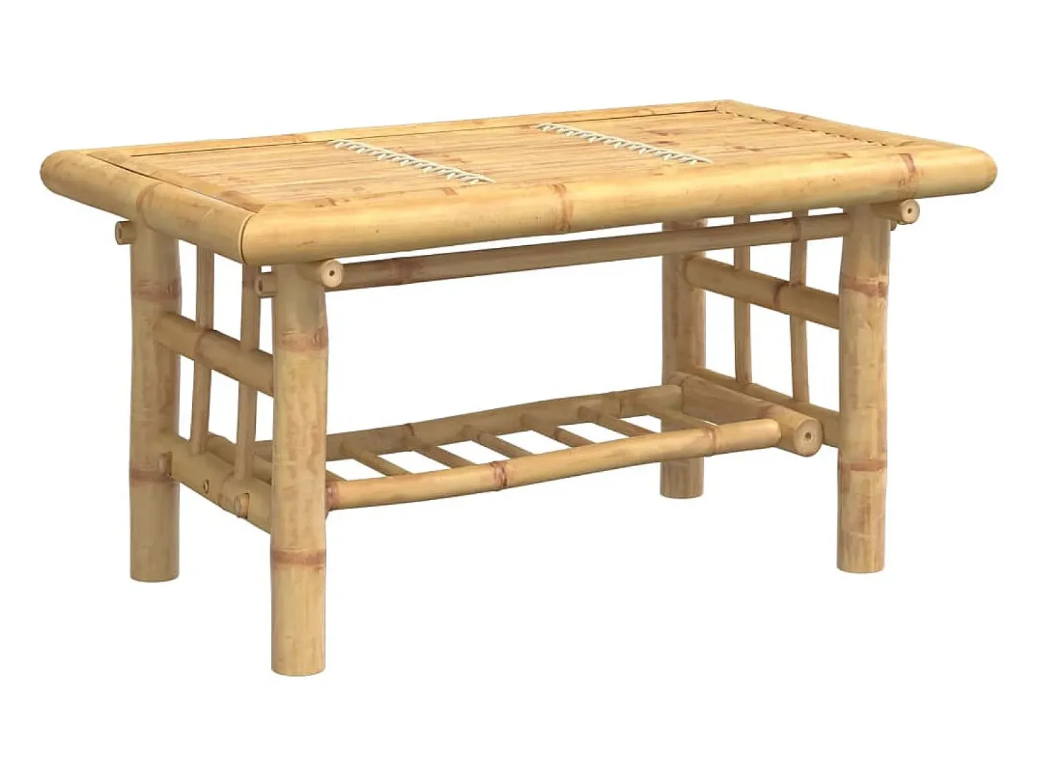 Mesa De Centro*vidaxl Mesa de centro 70x45x36 cm bambu Natural claro