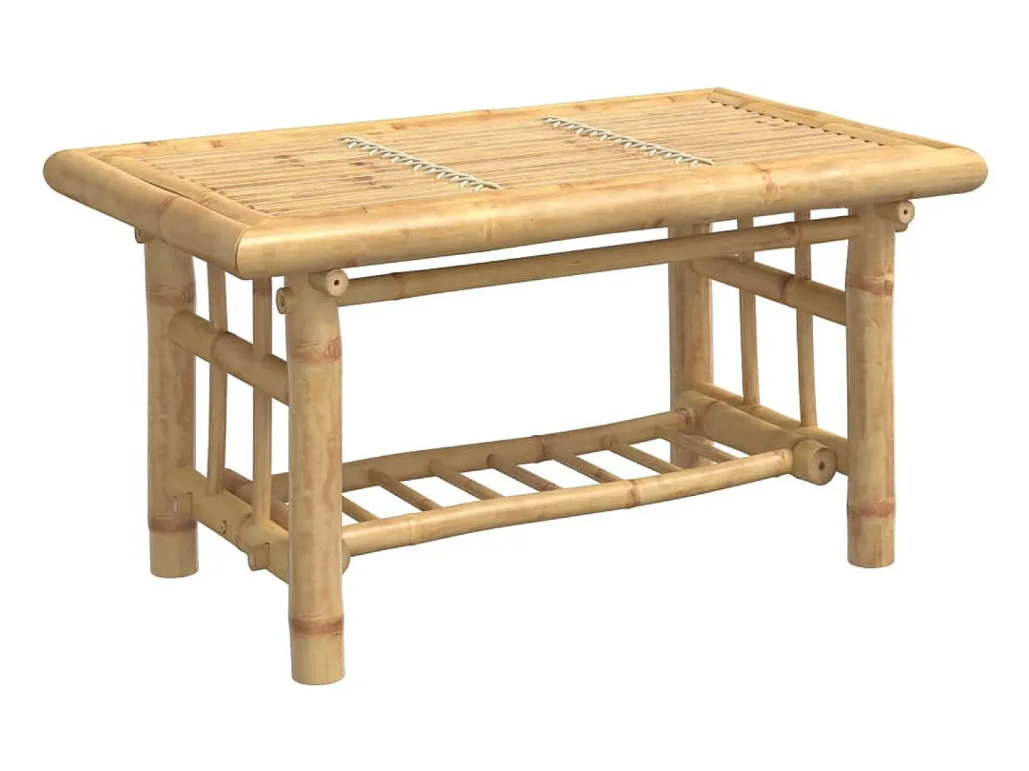 Mesa De Centro*vidaxl Mesa de centro 70x45x36 cm bambu Natural claro
