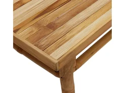 Mesa De Centro*vidaxl Mesa de centro 70x40x35 cm bambu Natural claro