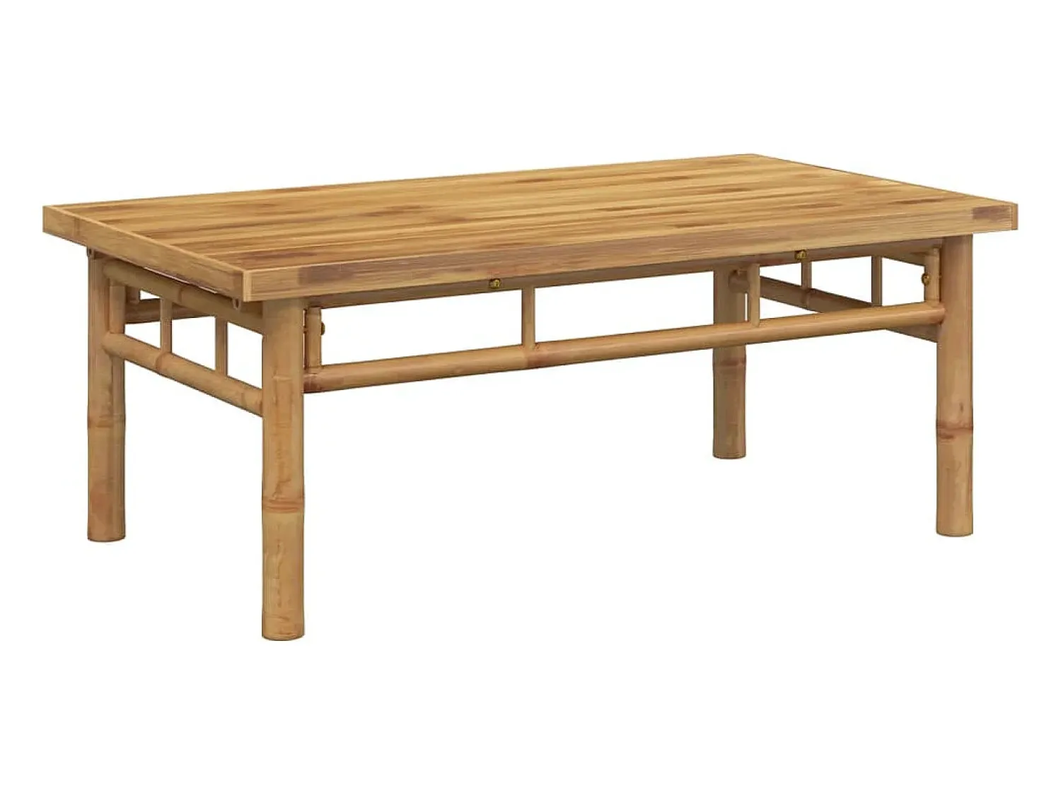 Mesa De Centro| Mesa de centro 90x50x35 cm bambu PT911218 Castanho