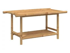 Best Mesa de centro 90x50x45 cm bambu PT529860 Castanho
