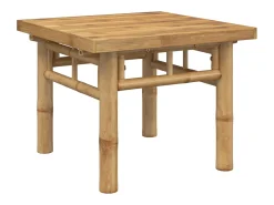 Mesa De Centro*vidaxl Mesa de centro 45x45x35 cm bambu Natural claro