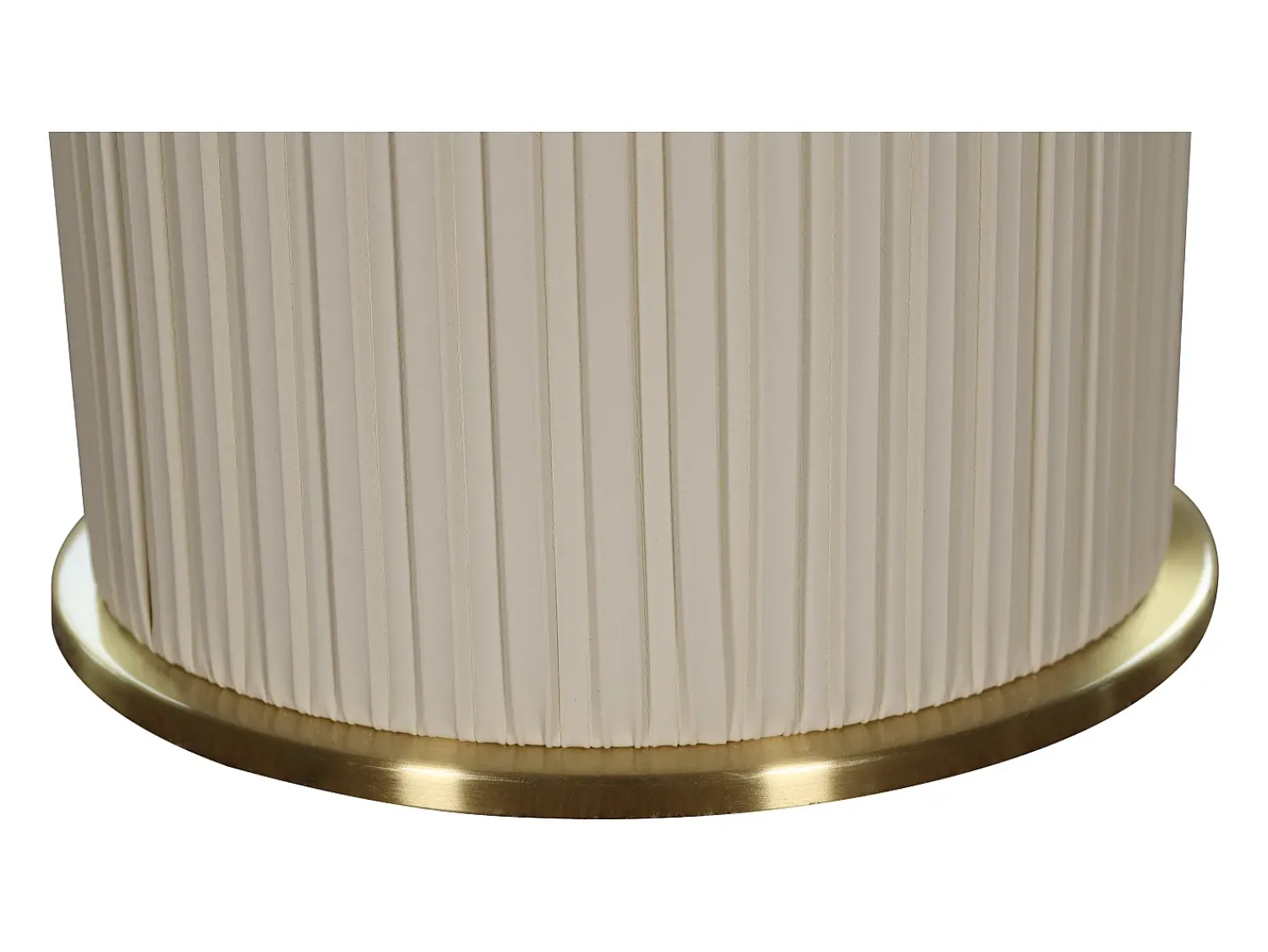 Mesa De Centro| Mesa de centro 80x37x80 cm branca modig m72 Branco / Dourado