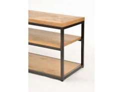 Mesa de Centro 116x45x37 cm carvalho natural indus in25-0^ Mesa De Centro