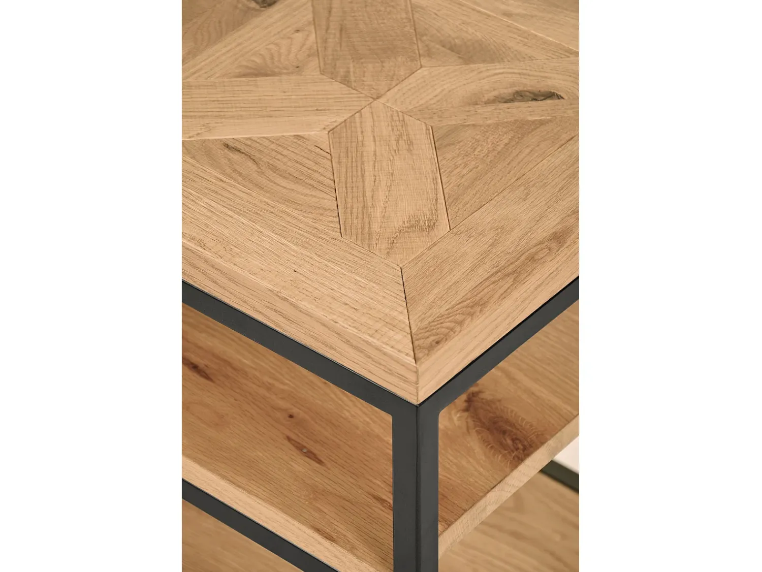 Mesa de Centro 116x45x37 cm carvalho natural indus in25-0^ Mesa De Centro