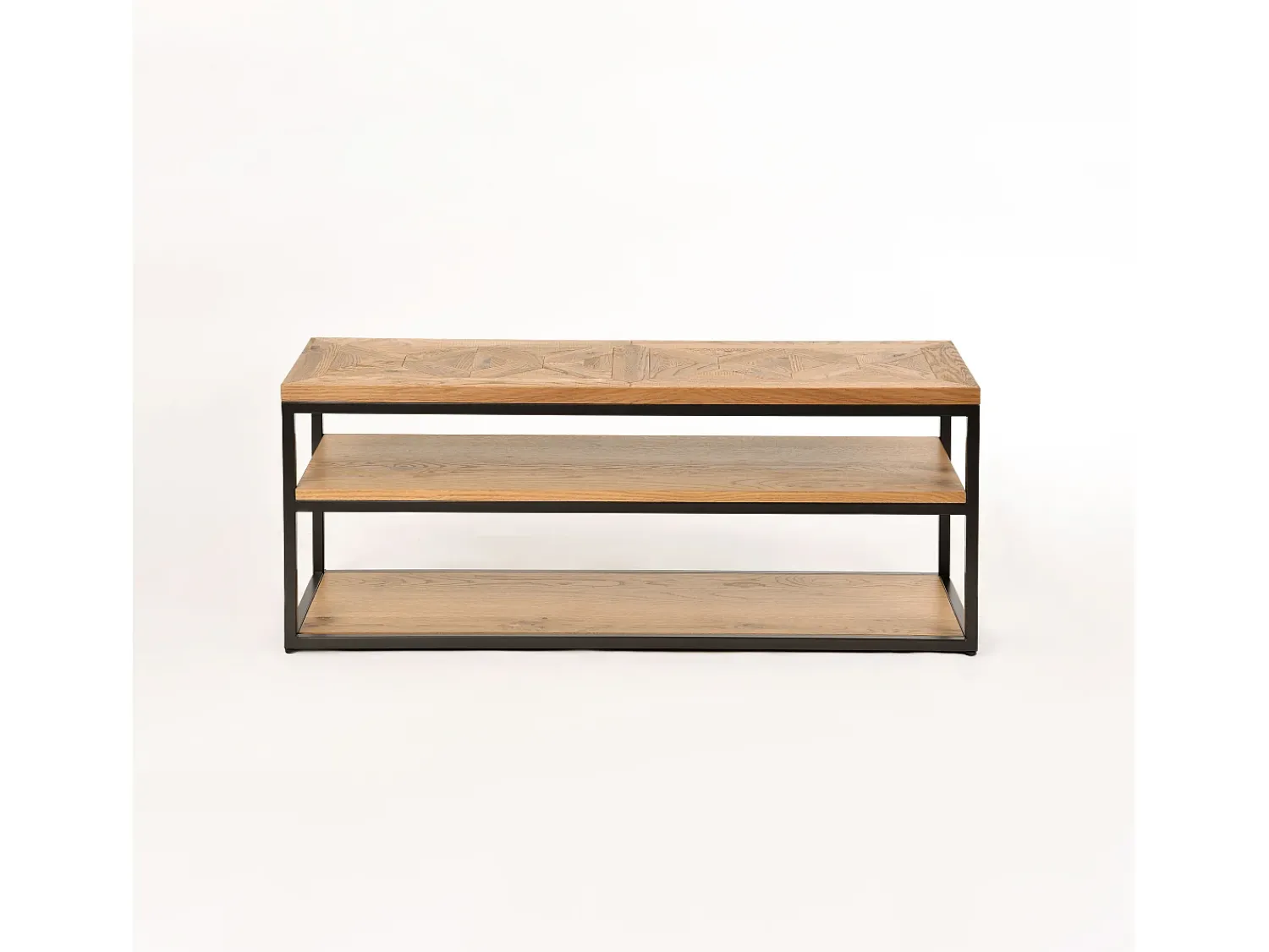 Mesa de Centro 116x45x37 cm carvalho natural indus in25-0^ Mesa De Centro