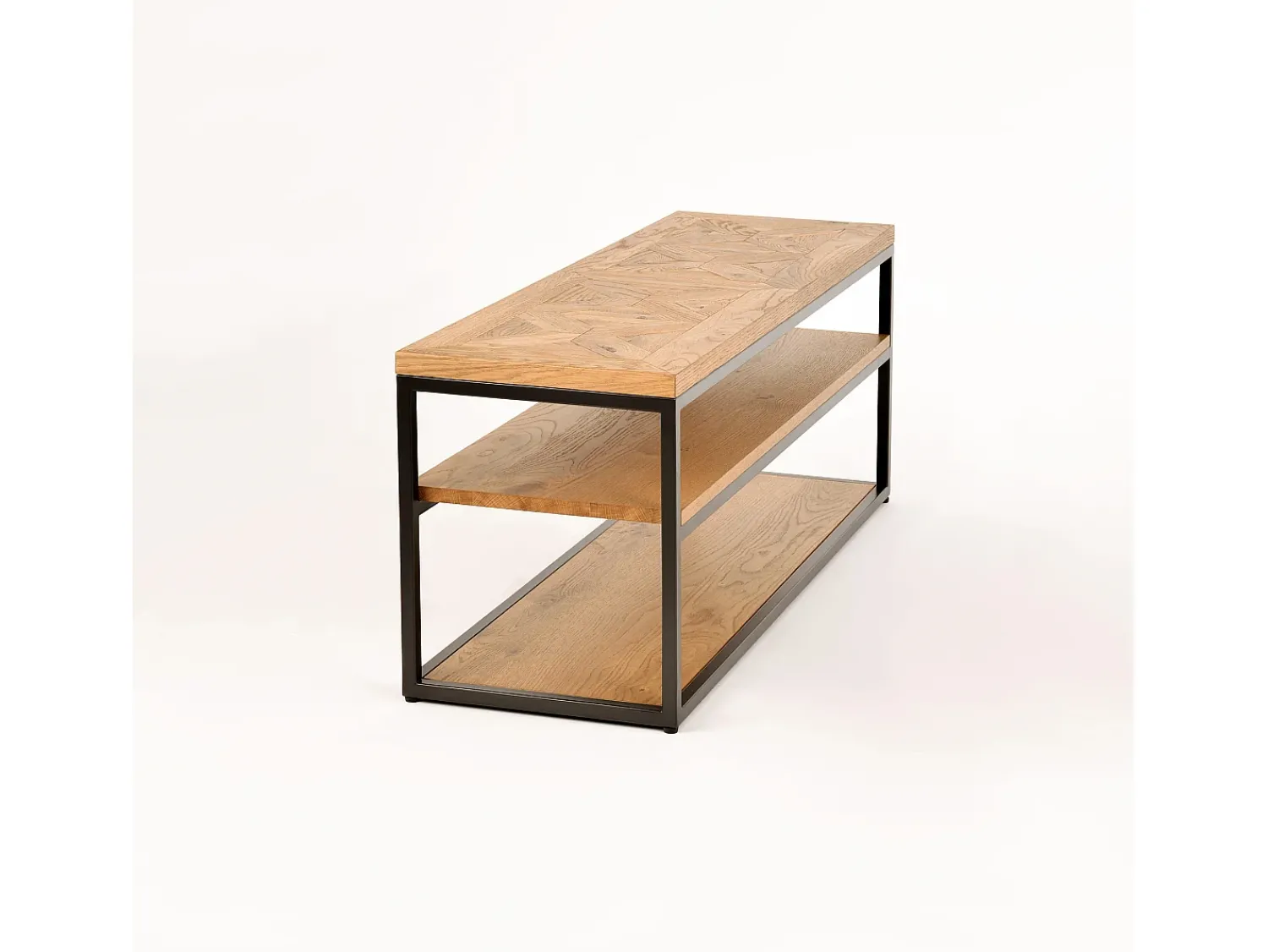 Mesa de Centro 116x45x37 cm carvalho natural indus in25-0^ Mesa De Centro