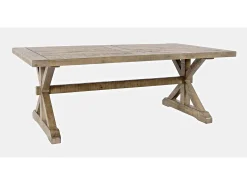 Mesa De Centro* Mesa de centro 127x47x71 cm carvalho Avola av1920-1 Castanho
