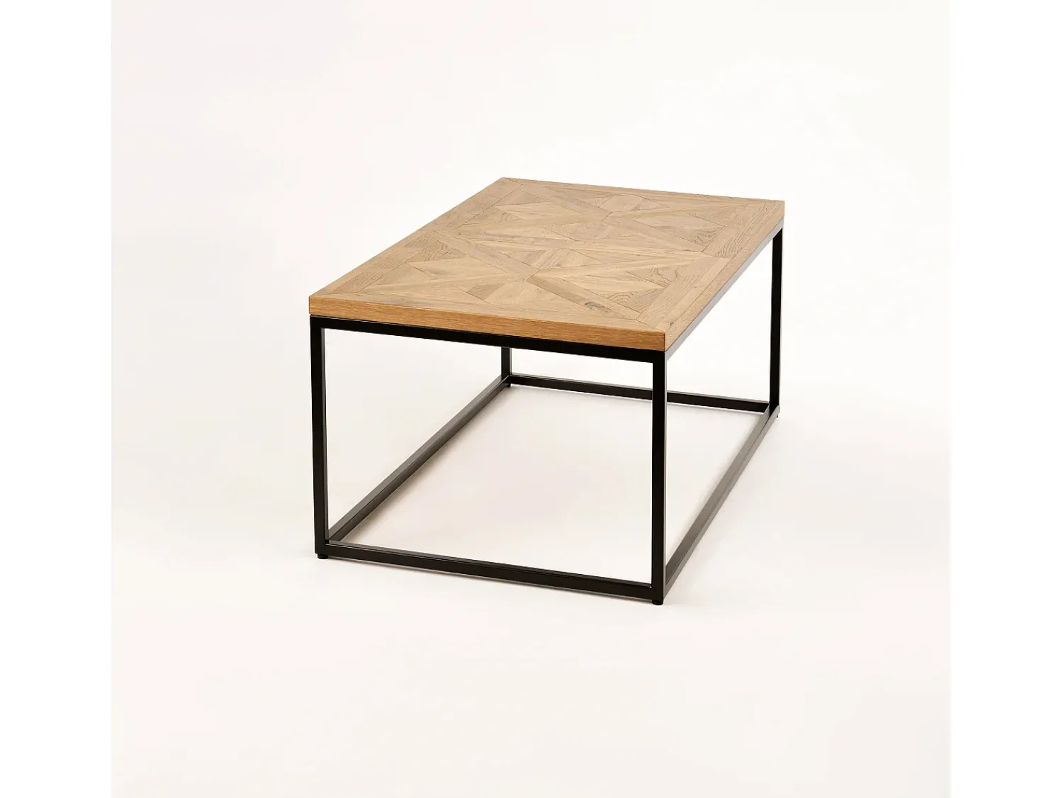 Mesa De Centro* Mesa de centro 114x42x60 cm carvalho natural indus in05-0 Cinzento / Castanho