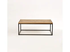 Mesa De Centro* Mesa de centro 114x42x60 cm carvalho natural indus in05-0 Cinzento / Castanho