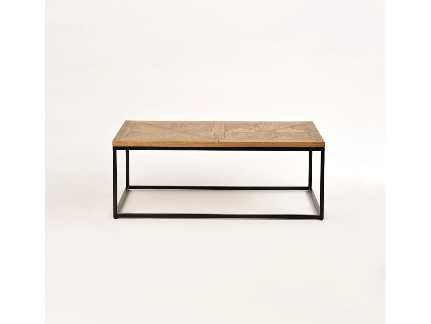 Mesa De Centro* Mesa de centro 114x42x60 cm carvalho natural indus in05-0 Cinzento / Castanho
