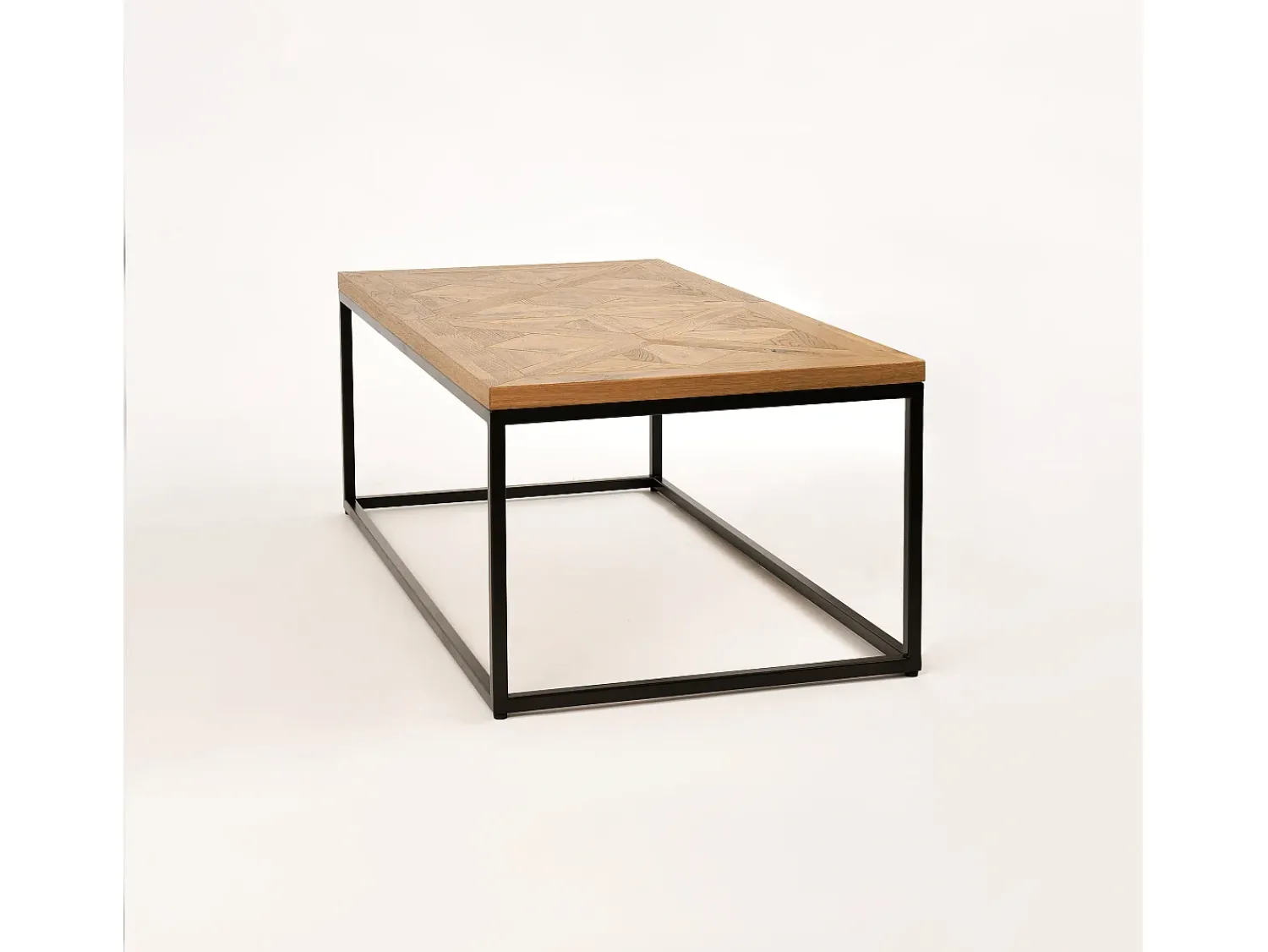Mesa De Centro* Mesa de centro 114x42x60 cm carvalho natural indus in05-0 Cinzento / Castanho