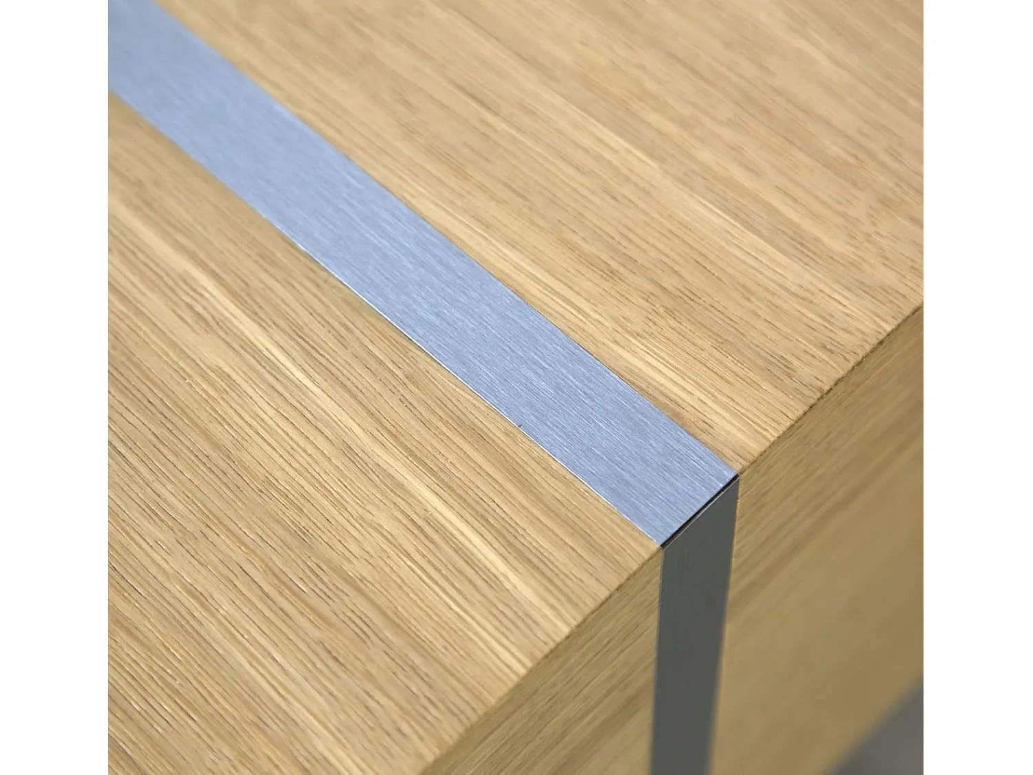 Mesa De Centro| Mesa de Centro 80x80x35 cm Castanha Castanho
