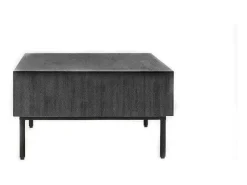 Mesa de centro 120x40x70 cm cinza tundra capella capl06^ Mesa De Centro