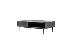 Mesa de centro 120x40x70 cm cinza tundra capella capl06^ Mesa De Centro