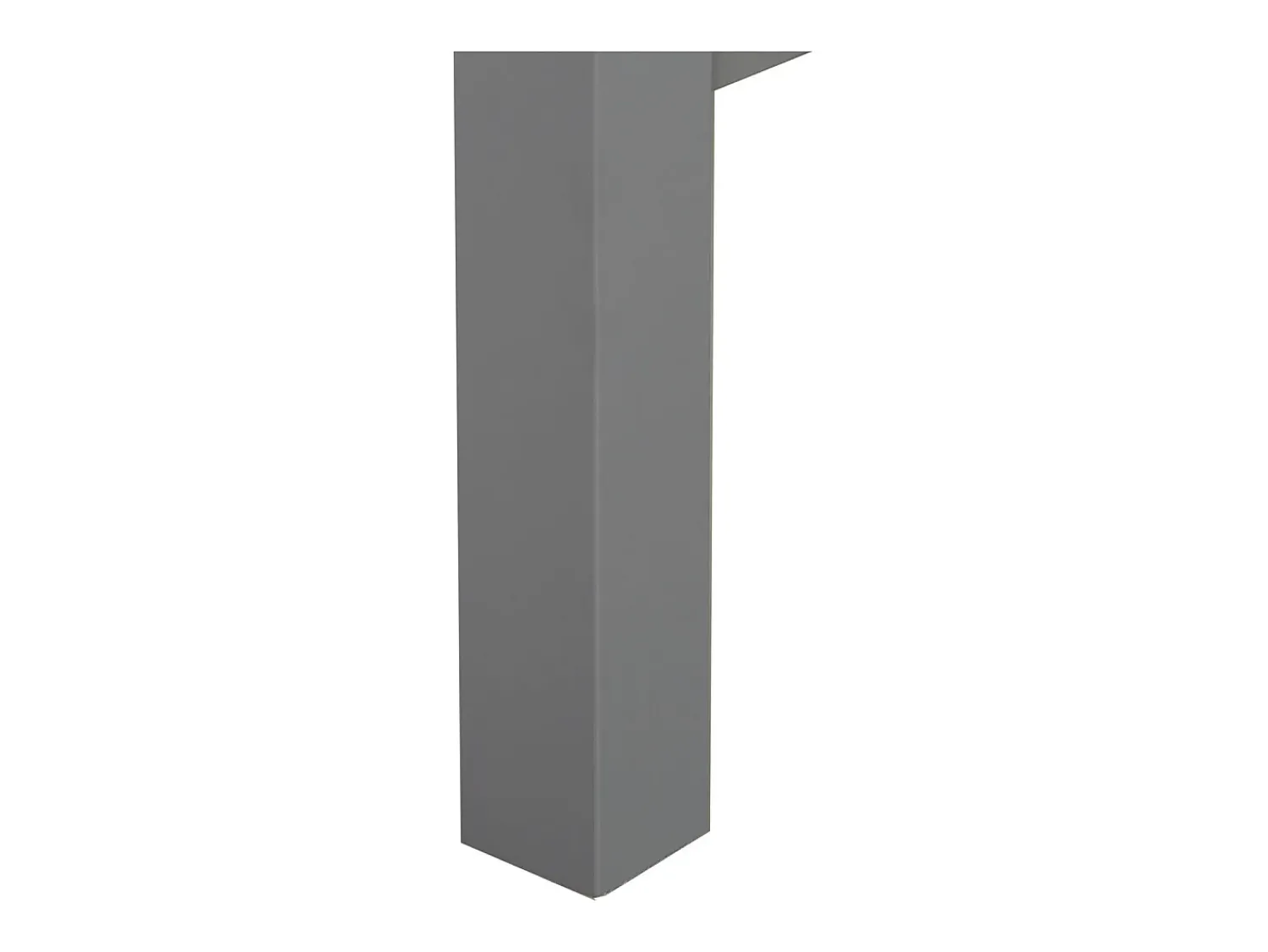 New Mesa de Centro 110x40,5x60 cm cinza Cinzento / Castanho