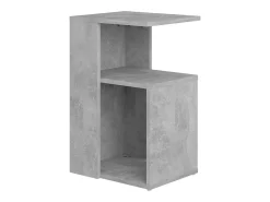 Mesa de centro 36x30x56 cm contraplacado cimento PT962864^ Mesa De Centro
