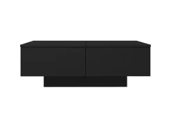 Hot Mesa de centro 90x60x31 cm contraplacado PT256868 Preto