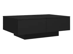 Hot Mesa de centro 90x60x31 cm contraplacado PT256868 Preto