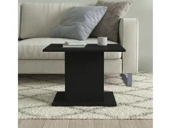 Mesa De Centro| Mesa de centro 55,5x55,5x40 cm contraplacado PT234529 Preto
