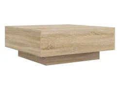 vidaxl Mesa de centro 80x80x31 cm contraplacado carvalho sonoma^ Mesa De Centro
