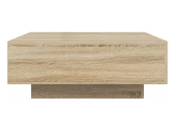 vidaxl Mesa de centro 80x80x31 cm contraplacado carvalho sonoma^ Mesa De Centro