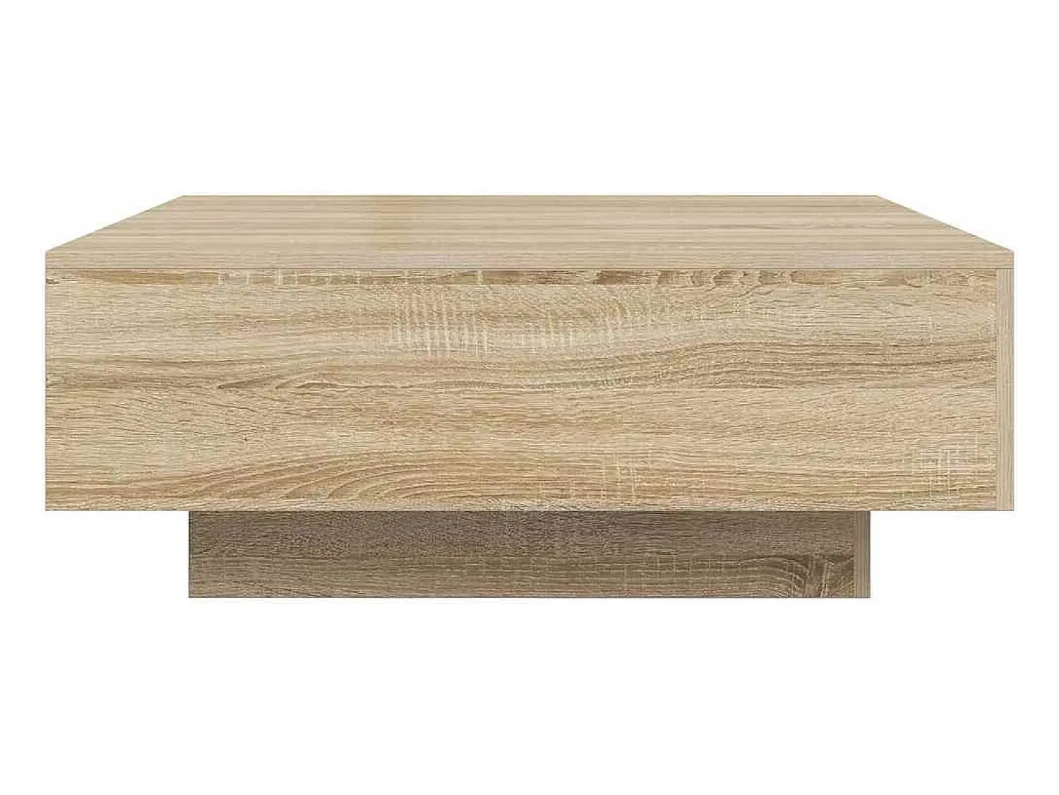 vidaxl Mesa de centro 80x80x31 cm contraplacado carvalho sonoma^ Mesa De Centro