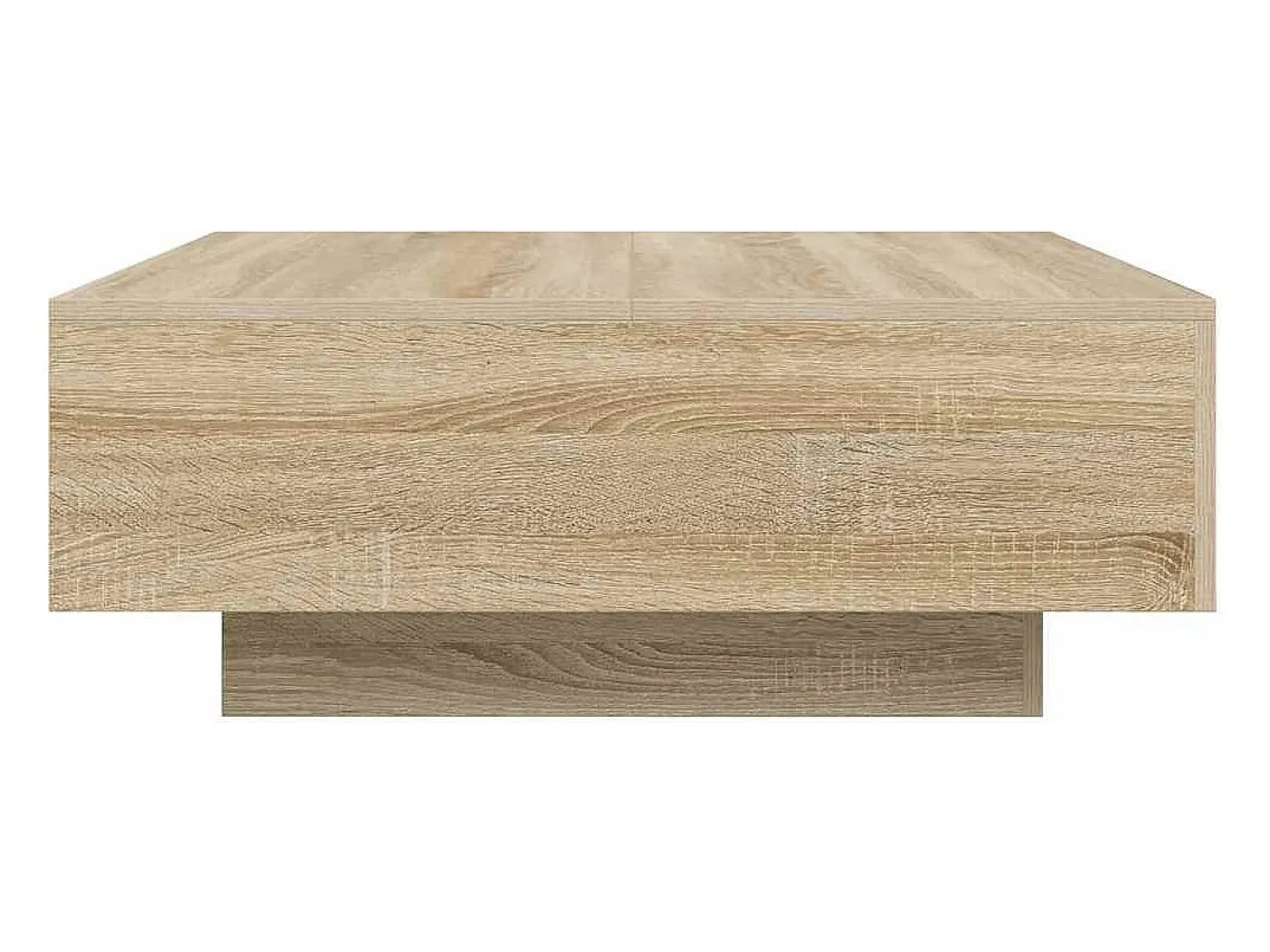 vidaxl Mesa de centro 80x80x31 cm contraplacado carvalho sonoma^ Mesa De Centro