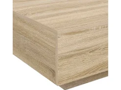 vidaxl Mesa de centro 80x80x31 cm contraplacado carvalho sonoma^ Mesa De Centro