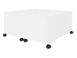 Online vidaxl Mesa de centro 75x75x38 cm contraplacado Branco
