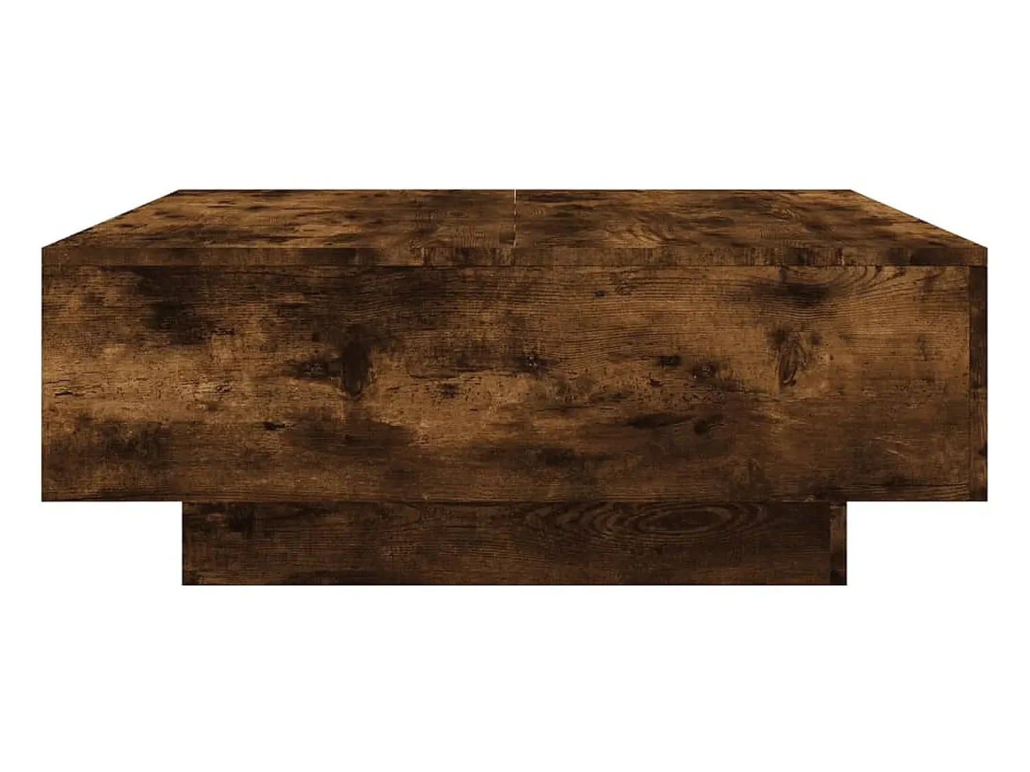 Mesa De Centro* Mesa de centro 80x80x31 cm contraplacado carvalho fumado PT539465 Castanho