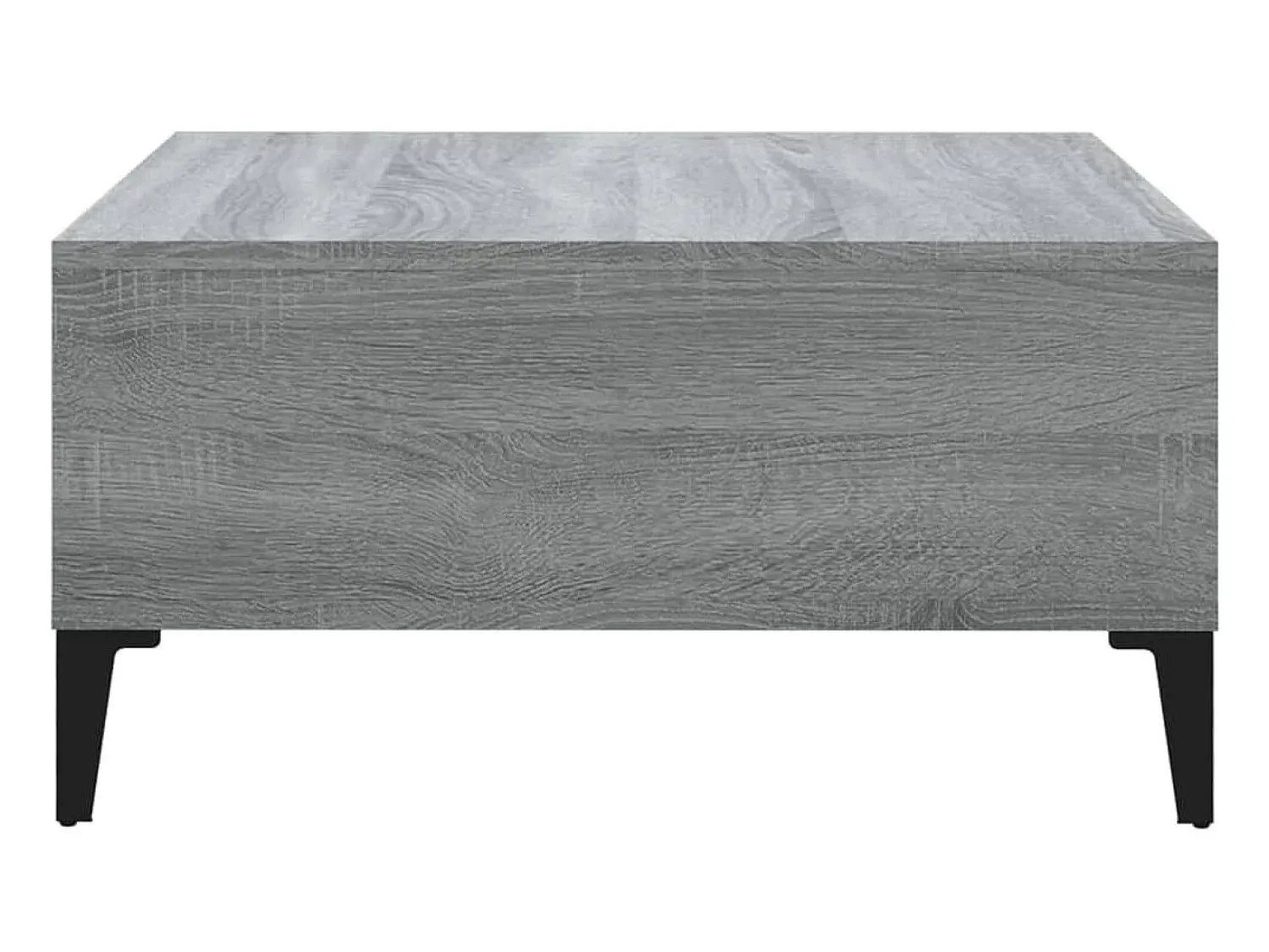 Mesa de centro 60x60x30 cm contraplacado cor sonoma PT574336^ Mesa De Centro