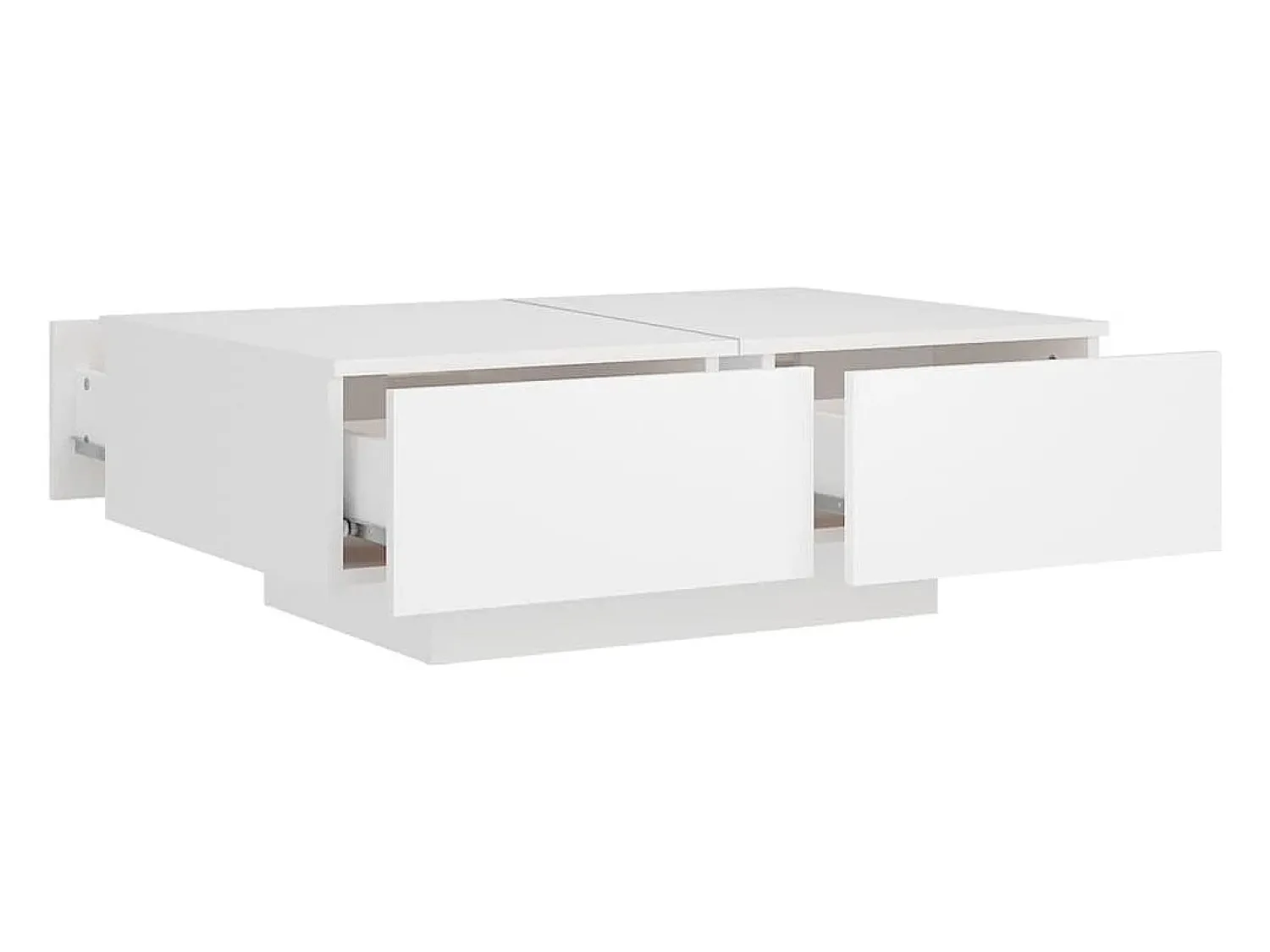 Mesa De Centro*vidaxl Mesa de centro 90x60x31 cm contraplacado Branco