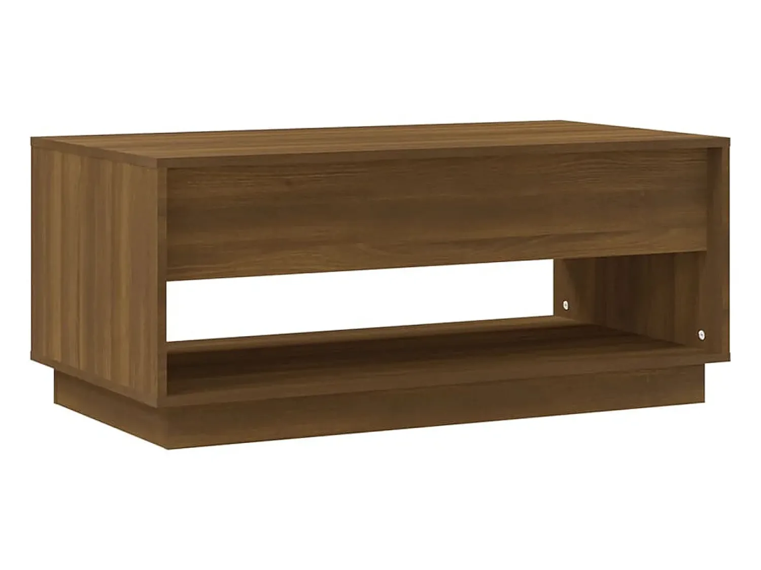 Mesa De Centro| Mesa de centro 102,5x55x44 cm contraplacado carvalho PT561734 Castanho